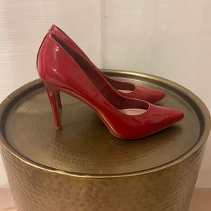 BCBG Red Patent Leather Pump Size 11